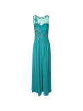 Jane Norman - Jane Norman Embellished Mesh Maxi Dress