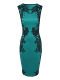 Jane Norman - Jane Norman Lace printed Bodycon Dress