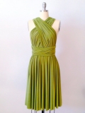 Etsy - Etsy - Olive Green Infinity Bridesmaid Dress by AtomAttire