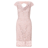 John Lewis - John Lewis Adrianna Papell Illusion Lace Dress