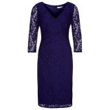 John Lewis - John Lewis Kaliko Lace Shift Dress