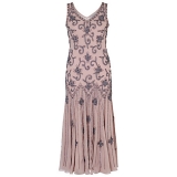 John Lewis - John Lewis Chesca Beaded Flapper Dress