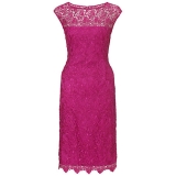 John Lewis - John Lewis Gina Bacconi Guipure Lace Dress