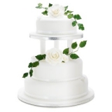 Waitrose - Waitrose Rose & Butterfly Wedding Cake