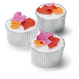 Waitrose - Fiona Cairns Flame Rose Petal Wedding Cupcakes