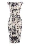 Coast - Coast - MONO PRINT TEEGAN DRESS