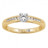 Ernest Jones - Leo Diamond 18ct gold quarter ct I-I1 diamond solitaire ring