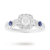 Goldsmiths - Vera Wang Love Diamond Vintage Style Engagement Ring