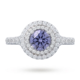 Goldsmiths - Canadian Ice Collection Tanzanite and Diamond Ring
