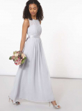 Dorothy Perkins - Showcase Dove Grey Natalie Maxi Dress