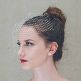 Not On The High Street .com - Bridal Birdcage Veil<br />by DEBBIE CARLISLE