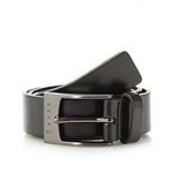 Debenhams - Ted Baker - Boy's black branded buckle belt