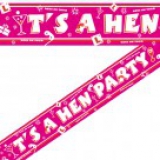 Party Pieces - It's A Hen Party Banner