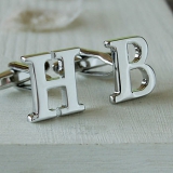 Not On The High Street.com - Initial Cufflinks