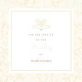 Marks and Spencer - Pink Wedding Invitation