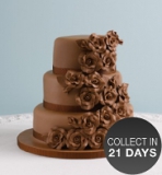 Marks and Spencer - Classic Rose Sponge Wedding Cake